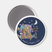 Nachtnacht, Owl Magneet (Voorkant / Achterkant)