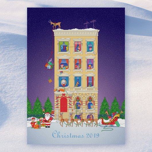 Nachtnacht voor Kerstmis Poster