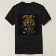 Nachtploeg 31 oktober Vintage Halloween-skelet