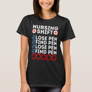Nachtploeg Verpleegster Dag Citaat Verpleegkundige T-shirt