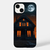 Nachtscène van Haunted House Case-Mate iPhone Case (Achterkant)