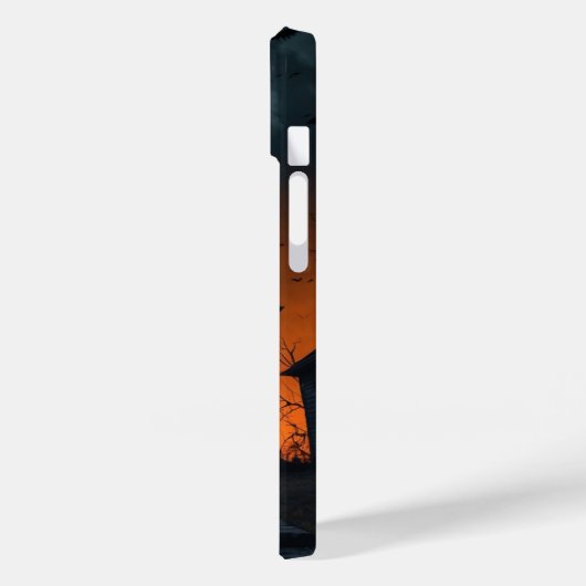 Nachtscène van Haunted House Case-Mate iPhone Case (Achterkant / Links)