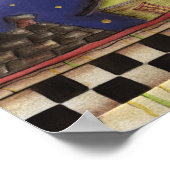 Nachtschapen - Poster (Hoek)