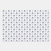 NACHTSHIRT CAT Flat Sheet Wrapping Papier Inpakpapier Vel (Voorkant 3)