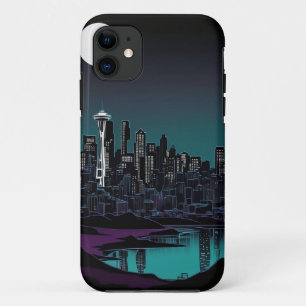 nachtstad iPhone 11 hoesje