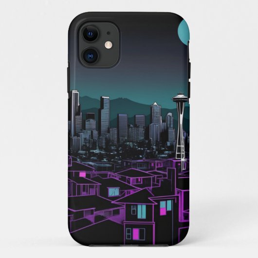 nachtstad Case-Mate iPhone case (Achterkant)