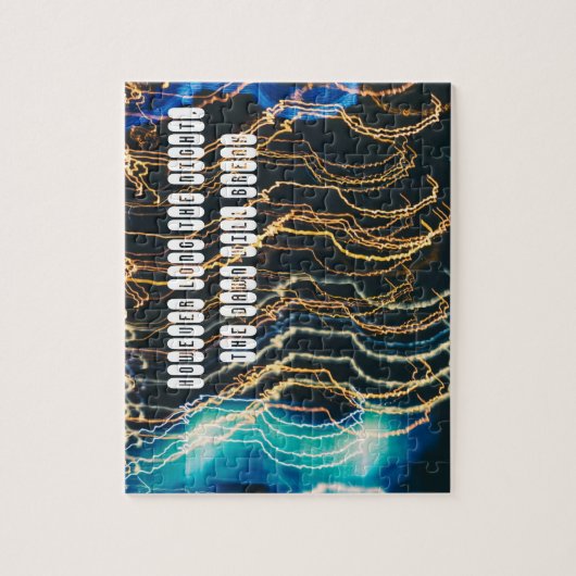 Nachtstad Legpuzzel (Verticaal)