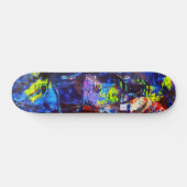 Nachtstad Skateboard (Horizontaal)