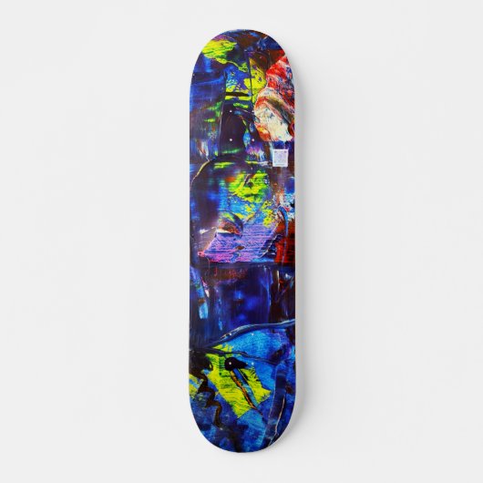 Nachtstad Skateboard (Voorkant)