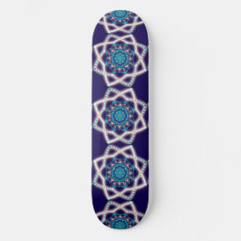 Nachtster Mandala Bloem Skateboard