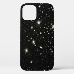 Nachtsterren sterrenhemel hemel iPhone 12 hoesje
