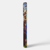 Nachtstraat en lantaarn Case-Mate iPhone case (Achterkant / Links)