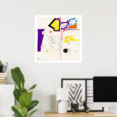 Nachttekening en nap Tekeningen 2 van het archiefb Poster (Thuiskantoor)