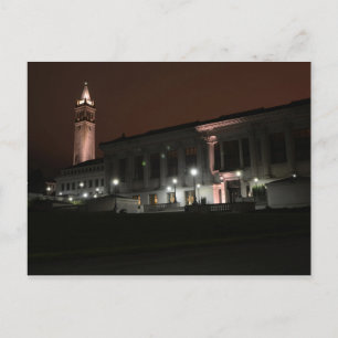 Nachttijd U.C. Berkeley Briefkaart