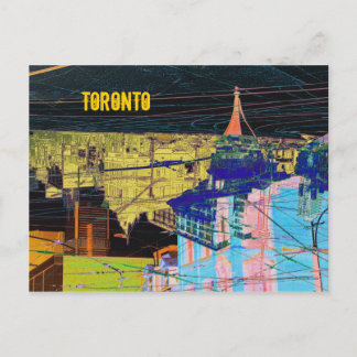 nachttoronto collage briefkaart