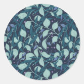 Nachttuin Ronde Sticker (Voorkant)