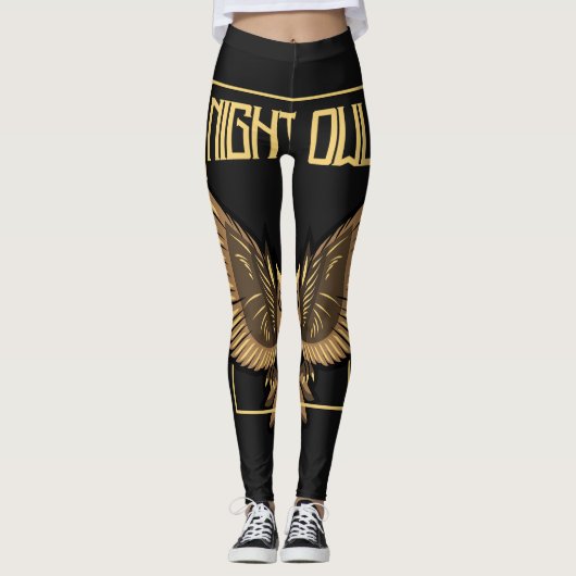 Nachtuil Leggings (Voorkant)