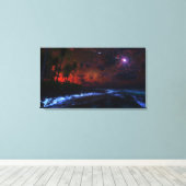 Nachtval verpakt Canvas (Insitu (Houten vloer))