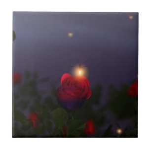 Nachtverlichting decoratieve tegel / trivet tegeltje