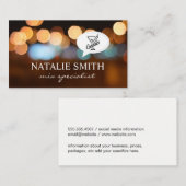 Nachtverlichting / Mixologie Visitekaartje (Voorkant / Achterkant)