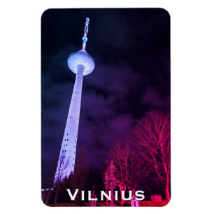 Nachtverlichting, Sovjethoogte: Vilnius TV-toren Magneet