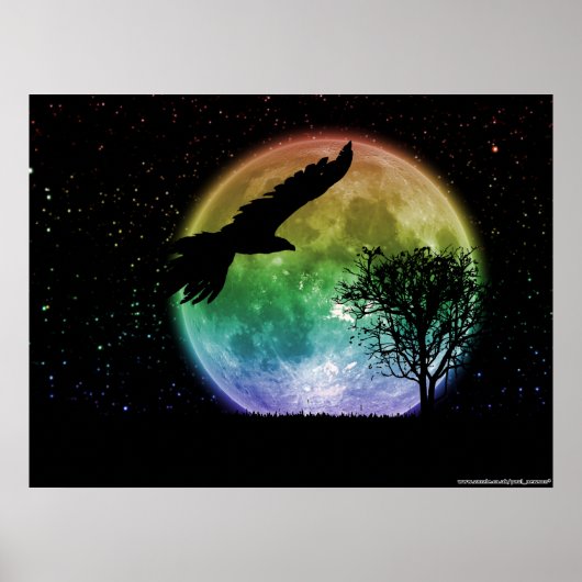 Nachtvlucht Poster (Voorkant)