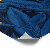 Nachtvogel van de paradijstuin 2 poster (Hoek)