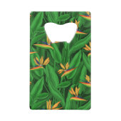 Nachtvogel van de paradijstuin kredietkaart flessenopener (Achterkant)