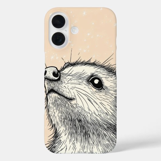 Nachtvosgeometrie Case-Mate iPhone Case (Achterkant)