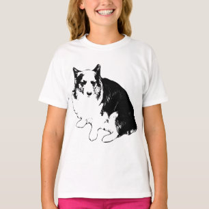 Nachtwacht Corgi Lines T-shirt