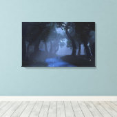 Nachtwandeling Canvas Print (Insitu (Houten vloer))