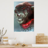 Nachtwinden door Wombott Poster (Keuken)