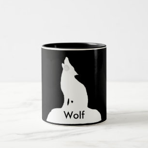 nachtwolf tweekleurige koffiemok
