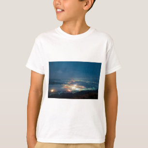 Nachtzicht Aso Nacht Zee Van Wolken Japan Kumamoto T-shirt