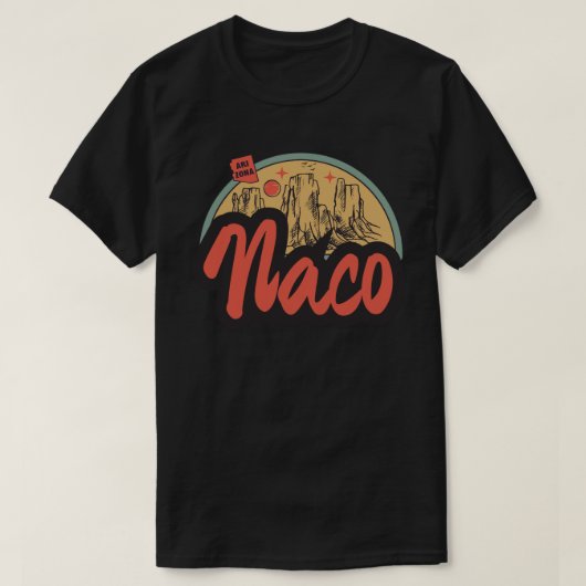 Naco, Arizona T-shirt (Design voorkant)