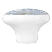 Nacre Pearl Pattern Keramische Knop (Zijkant)