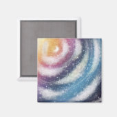 Nacreous Wolken Magnet Magneet (Voorkant / Achterkant)