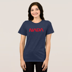 NADA Neurodiversiteit ADHD Autisme Zelfzorg Tri-Blend Shirt