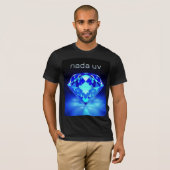 Nada UV Blauw Diamant T-shirt (Voorkant volledig)