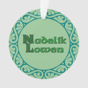 Nadelik Lowen - décoration cornouaillaise de Noë