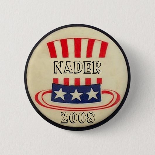 Nader oom Sam Top Hat Button (Voorkant)