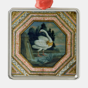 Nadere gegevens over de versiering van het plafond metalen ornament