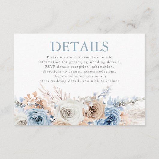 Nadere informatie over de ontvangst van mosterdbla informatiekaartje (Voorkant)