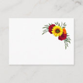 Nadere informatie over het Roos van het Sunflower  Informatiekaartje (Achterkant)