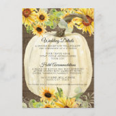 Nadere informatie over zonnebloemen pompoenen informatiekaartje (Voorkant)