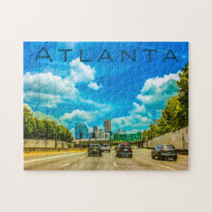Naderen Atlanta Puzzle Legpuzzel