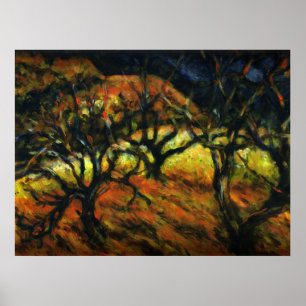 Naderend Storm - donker en mysterieus poster