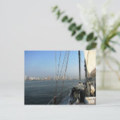 Nadering van Cartagena, Colombia Briefkaart (Staand voorkant)