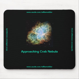 Nadering van Crab Nebula Mousepad Muismat