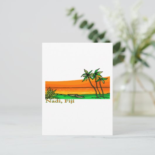 Nadi, Fiji Briefkaart (Staand voorkant)